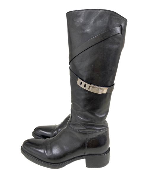 SARTORE（サルトル）SARTORE (サルトル) ジョッキーブーツ ブラック サイズ:36.5の古着・服飾アイテム