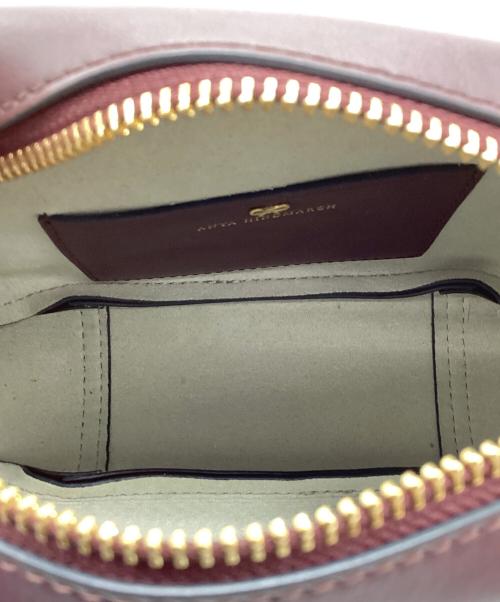 ANYA HINDMARCH（アニヤ・ハインドマーチ）ANYA HINDMARCH (アニヤハインドマーチ) Crossbody Mini Eyes Right in Circus ブラウンの古着・服飾アイテム