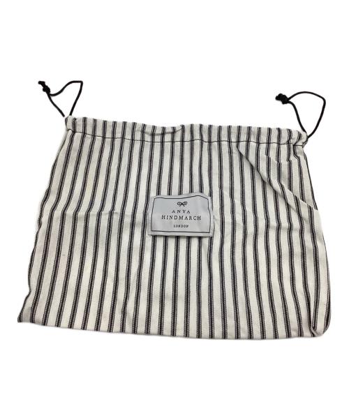 ANYA HINDMARCH（アニヤ・ハインドマーチ）ANYA HINDMARCH (アニヤハインドマーチ) Crossbody Mini Eyes Right in Circus ブラウンの古着・服飾アイテム