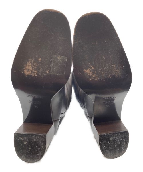 HERMES（エルメス）HERMES (エルメス) ロングブーツ ブラウン サイズ:35の古着・服飾アイテム