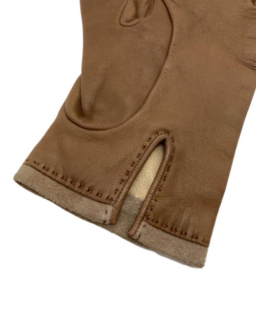 HERMES（エルメス）HERMES (エルメス) レザーグローブの古着・服飾アイテム