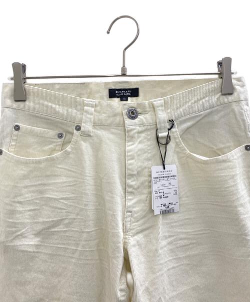 BURBERRY BLACK LABEL（バーバリーブラックレーベル）BURBERRY BLACK LABEL (バーバリーブラックレーベル) コーデュロイパンツ アイボリー サイズ:W73の古着・服飾アイテム
