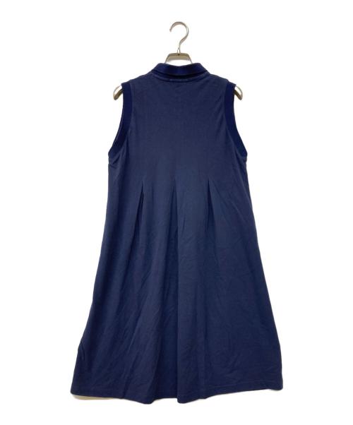 LACOSTE（ラコステ）LACOSTE (ラコステ) ノースリーブポロシャツワンピース ネイビー サイズ:38の古着・服飾アイテム