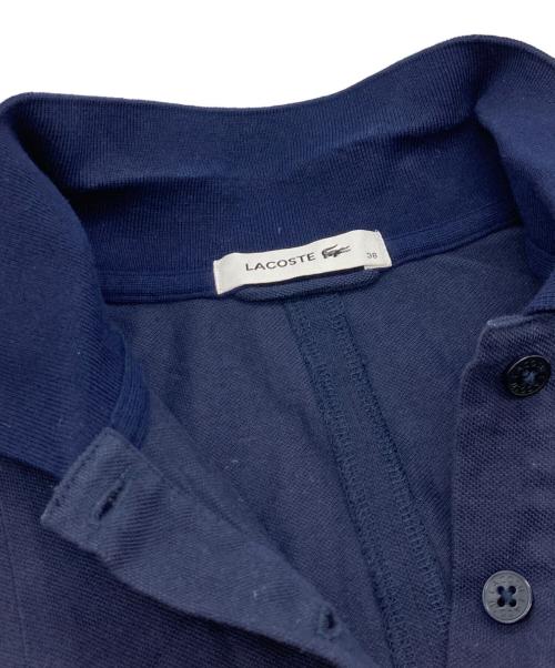 LACOSTE（ラコステ）LACOSTE (ラコステ) ノースリーブポロシャツワンピース ネイビー サイズ:38の古着・服飾アイテム