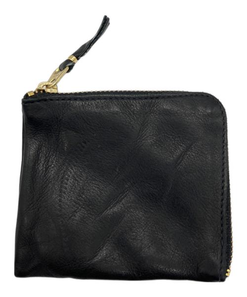 COMME des GARCONS（コムデギャルソン）COMME des GARCONS (コムデギャルソン) WASHED WALLET ブラックの古着・服飾アイテム