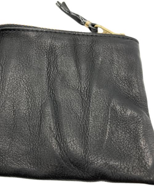 COMME des GARCONS（コムデギャルソン）COMME des GARCONS (コムデギャルソン) WASHED WALLET ブラックの古着・服飾アイテム