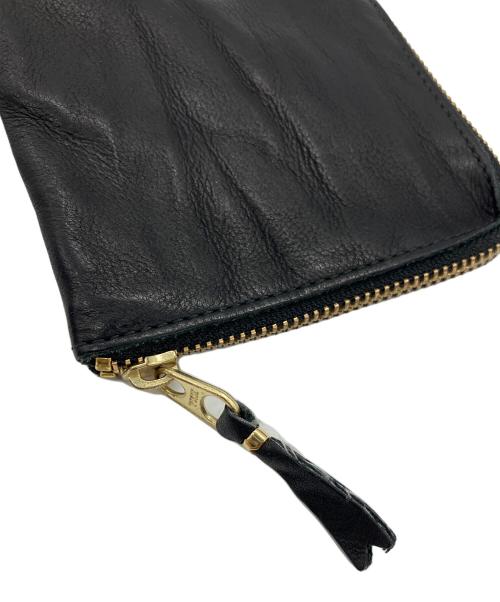COMME des GARCONS（コムデギャルソン）COMME des GARCONS (コムデギャルソン) WASHED WALLET ブラックの古着・服飾アイテム