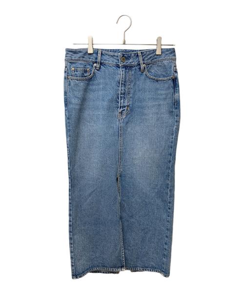 MUSE de Deuxieme Classe（ミューズ ドゥーズィエム クラス）MUSE de Deuxieme Classe (ミューズ ドゥーズィエム クラス) ダブルスリットデニムスカート 24-060-500-4040-1-0 インディゴ サイズ:36の古着・服飾アイテム