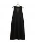 FRAY ID（フレイ アイディー）の古着「V neck Dress」｜ブラック