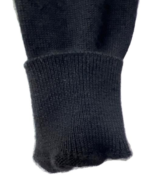 FOXEY（フォクシー）FOXEY (フォクシー) FOXファー付ニットパーカー ブラック サイズ:38の古着・服飾アイテム