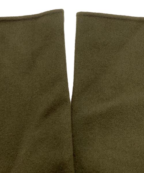 FOXEY BOUTIQUE（フォクシー ブティック）FOXEY BOUTIQUE (フォクシー ブティック) カシミヤガウンコート オリーブ サイズ:Freeの古着・服飾アイテム