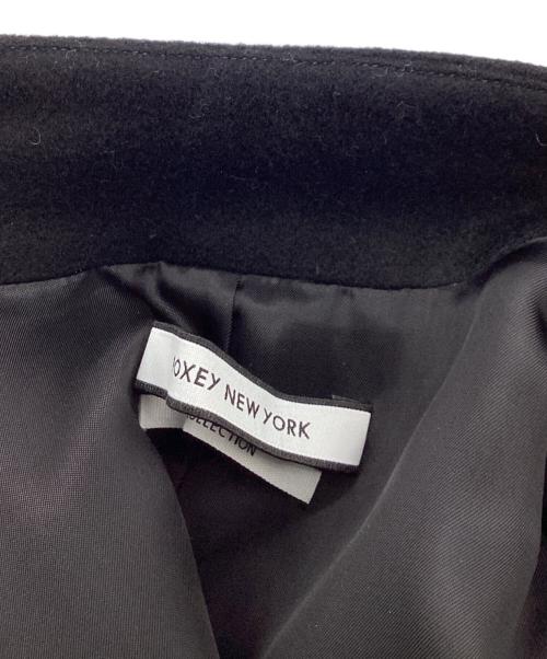 FOXEY NEWYORK（フォクシーニューヨーク）FOXEY NEWYORK (フォクシーニューヨーク) ノースリーブコート ブラック サイズ:38の古着・服飾アイテム