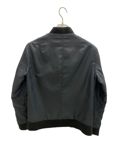 ROARS ORIGINAL（ロアーズオリジナル）ROARS ORIGINAL (ロアーズオリジナル) アシンメトリーMA-1ジャケット ブラック サイズ:Mの古着・服飾アイテム