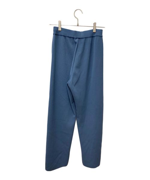 AURALEE（オーラリー）AURALEE (オーラリー) WOOL RECYCLE POLYESTER HIGH GAUGE KNIT PANTS A24SP02HS ブルー サイズ:1の古着・服飾アイテム