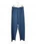 AURALEE（オーラリー）の古着「WOOL RECYCLE POLYESTER HIGH GAUGE KNIT PANTS A24SP02HS」｜ブルー