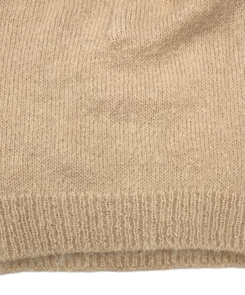 AURALEE（オーラリー）AURALEE (オーラリー) BRUSHED SUPER KID MOHAIR KNIT ベージュ サイズ:SIZE 0の古着・服飾アイテム