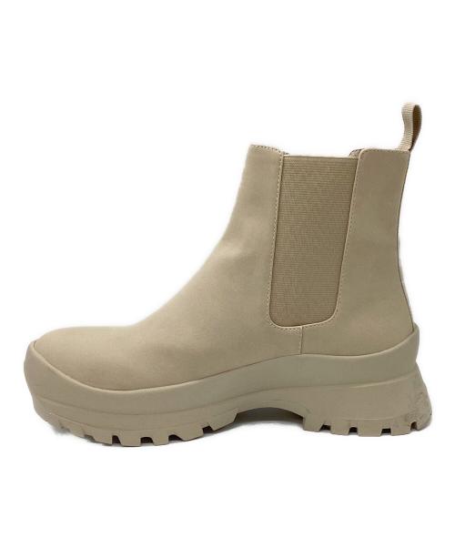 Snidel（スナイデル）Snidel (スナイデル) Vibramサイドゴアブーツ ベージュ サイズ:Lの古着・服飾アイテム