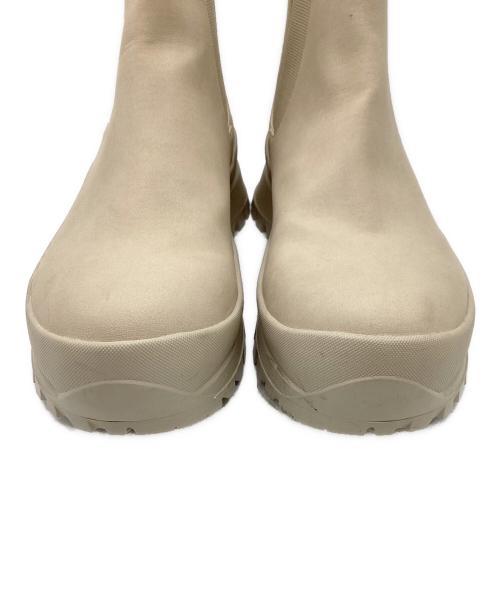 Snidel（スナイデル）Snidel (スナイデル) Vibramサイドゴアブーツ ベージュ サイズ:Lの古着・服飾アイテム