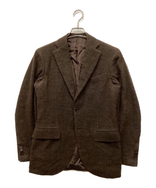 ICHORAI（イコライ）ICHORAI (イコライ) アルパカ混テーラードジャケット ブラウン サイズ:44の古着・服飾アイテム