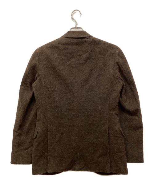 ICHORAI（イコライ）ICHORAI (イコライ) アルパカ混テーラードジャケット ブラウン サイズ:44の古着・服飾アイテム
