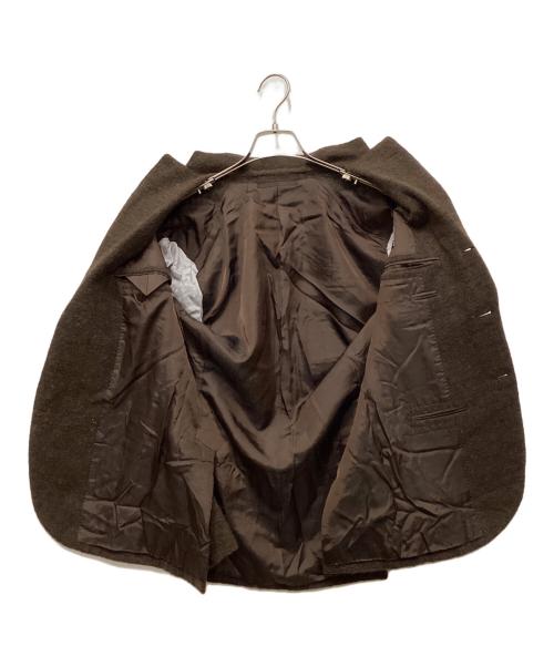 ICHORAI（イコライ）ICHORAI (イコライ) アルパカ混テーラードジャケット ブラウン サイズ:44の古着・服飾アイテム