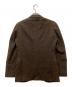 ICHORAI (イコライ) アルパカ混テーラードジャケット ブラウン サイズ:44：4000円