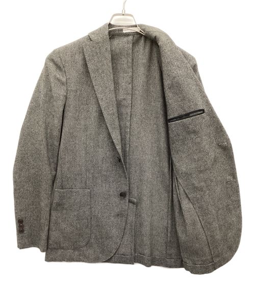 BOGLIOLI（ボリオリ）BOGLIOLI (ボリオリ) DOVERテーラードジャケット グレー サイズ:46の古着・服飾アイテム