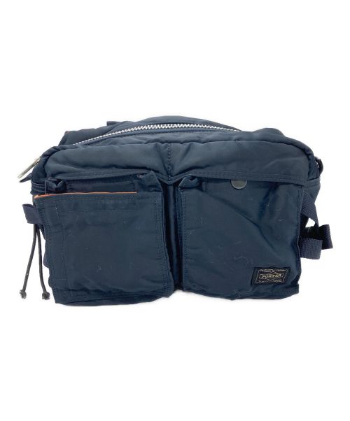 HEAD PORTER（ヘッドポーター）HEAD PORTER (ヘッドポーター) ニューウエストバッグ ネイビーの古着・服飾アイテム