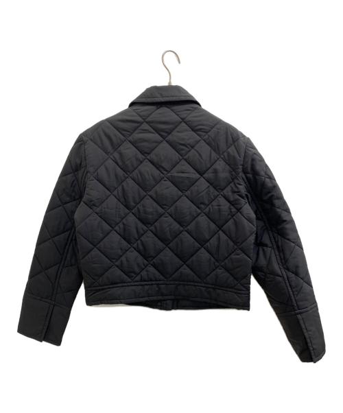 JOSEPH（ジョゼフ）JOSEPH (ジョゼフ) シルキーキルティングショートブルゾン ブラック サイズ:36の古着・服飾アイテム