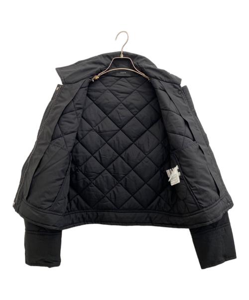 JOSEPH（ジョゼフ）JOSEPH (ジョゼフ) シルキーキルティングショートブルゾン ブラック サイズ:36の古着・服飾アイテム
