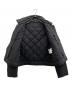 中古・古着 JOSEPH (ジョゼフ) シルキーキルティングショートブルゾン ブラック サイズ:36：11000円