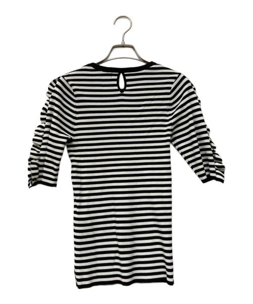 KUMIKYOKU（クミキョク）KUMIKYOKU (クミキョク) ジャンスカツインセット ホワイト×ブラック サイズ:2の古着・服飾アイテム