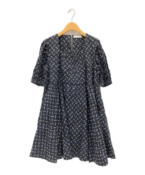 merlette（マーレット）Merlette (マーレット) Eemnes Print Mini Dress ネイビー サイズ:Sの古着・服飾アイテム