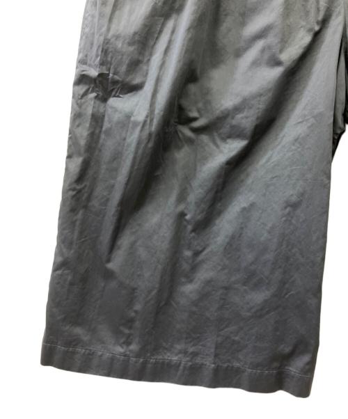 ATON（エイトン）ATON (エイトン) MICRO COTTON SATIN OVERALL チャコールグレー サイズ:00の古着・服飾アイテム