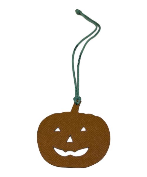 HERMES（エルメス）HERMES (エルメス) プティ アッシュ パンプキンチャーム ブラウン×ブラックの古着・服飾アイテム