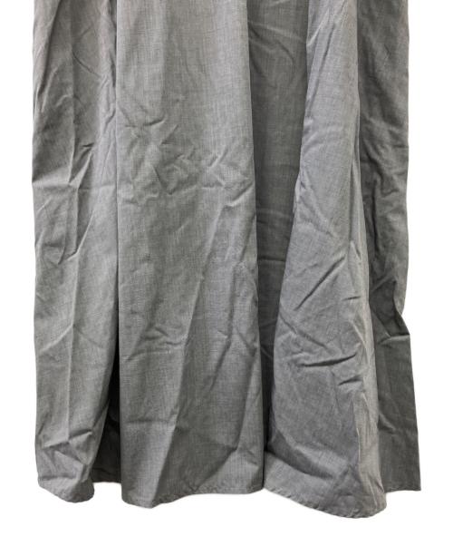 L'EQUIPE（レキップ）L'EQUIPE (レキップ) ハケメブロードワンピース グレー サイズ:38の古着・服飾アイテム