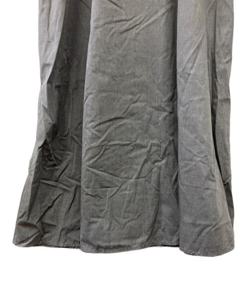 L'EQUIPE（レキップ）L'EQUIPE (レキップ) ハケメブロードワンピース グレー サイズ:38の古着・服飾アイテム