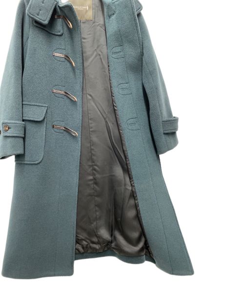 MACKINTOSH LONDON（マッキントッシュ ロンドン）MACKINTOSH LONDON (マッキントッシュ ロンドン) ウールカルゼダッフルコート グリーン サイズ:40の古着・服飾アイテム
