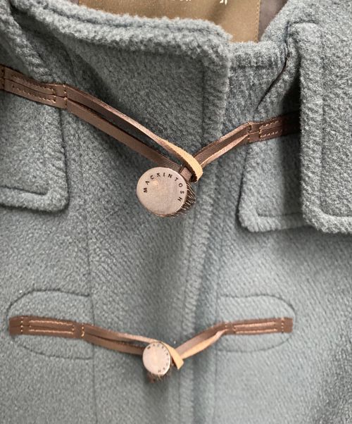 MACKINTOSH LONDON（マッキントッシュ ロンドン）MACKINTOSH LONDON (マッキントッシュ ロンドン) ウールカルゼダッフルコート グリーン サイズ:40の古着・服飾アイテム