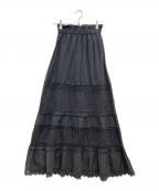 MARIACHER.MARIACHER）の古着「レーススカート」｜ブラック