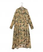 RAEYレイ）の古着「シルクカシュクールワンピース」｜イエロー
