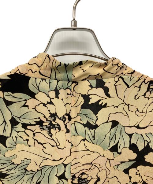 RAEY（レイ）RAEY (レイ) シルクカシュクールワンピース イエロー サイズ:4の古着・服飾アイテム