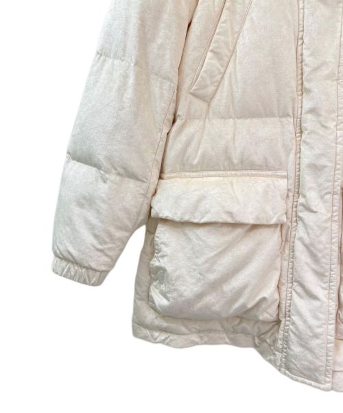 MONCLER（モンクレール）MONCLER (モンクレール) ハイネックダウンジャケット ベージュ サイズ:1の古着・服飾アイテム