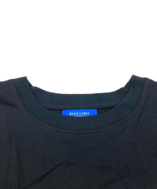 BLUE LABEL CRESTBRIDGE（ブルーレーベルクレストブリッジ）BLUE LABEL CRESTBRIDGE (ブルーレーベルクレストブリッジ) ドッキングワンピース ブラック サイズ:36の古着・服飾アイテム