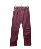A.P.C.アーペーセー）の古着「デニムパンツ」｜ボルドー