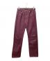 A.P.C.（アーペーセー）の古着「デニムパンツ」｜ボルドー