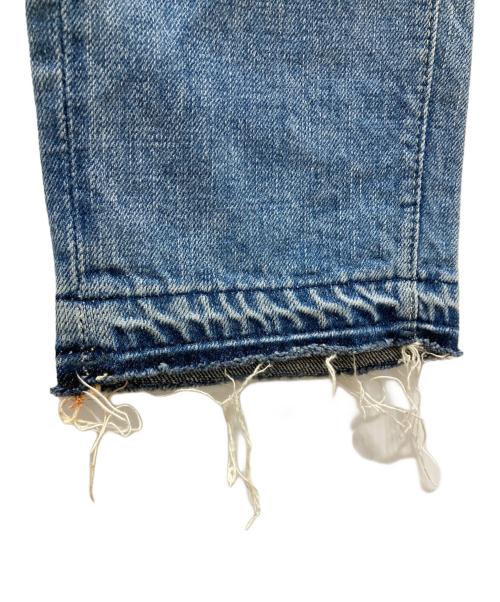 FULLCOUNT（フルカウント）FULLCOUNT (フルカウント) BEAMS Lights (ビームスライト) カットオフデニムパンツ スカイブルー サイズ:29の古着・服飾アイテム