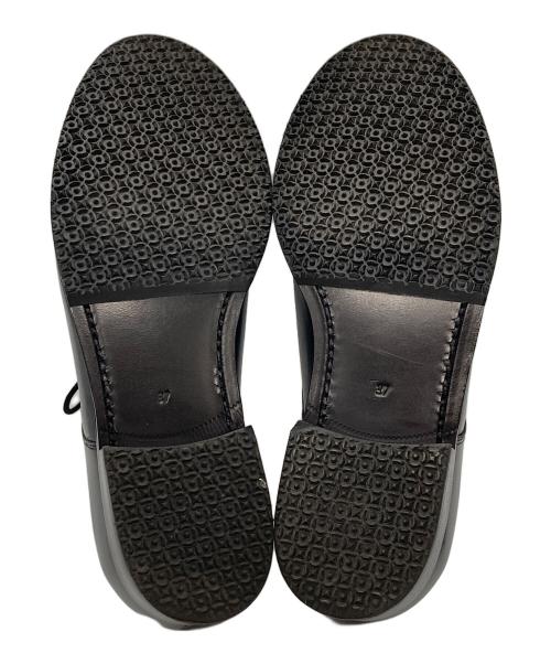 Tools And Construction（トゥールズ＆コンストラクション）Tools And Construction (トゥールズ＆コンストラクション) ROLINS プレーントゥシューズ ブラック サイズ:37の古着・服飾アイテム