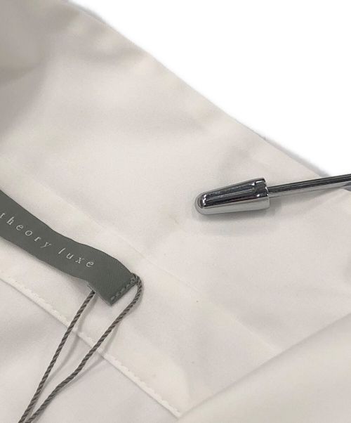 theory luxe（セオリーリュクス）theory luxe (セオリーリュクス) Luxe Cotton Fina ホワイト サイズ:38の古着・服飾アイテム