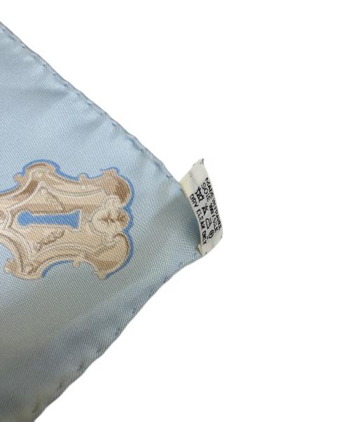 HERMES（エルメス）HERMES (エルメス) カレ90 ライトブルーの古着・服飾アイテム